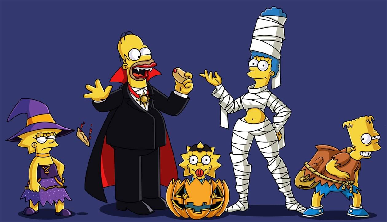 ザ・シンプソンズ・ツリーハウス オブ ホラー パーカー The Simpsons Treehouse of Horror XIV (2000s) - Monster Madness 2023